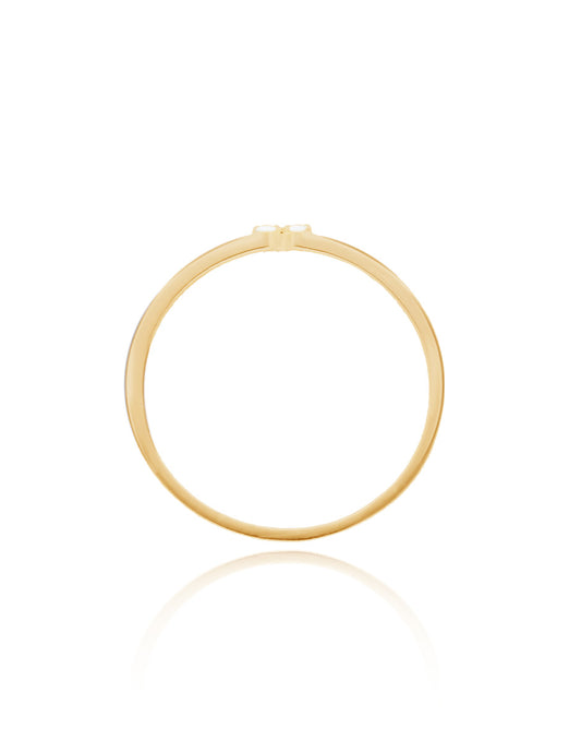 Angeline Ring in 14k Yellow Gold with Diamonds