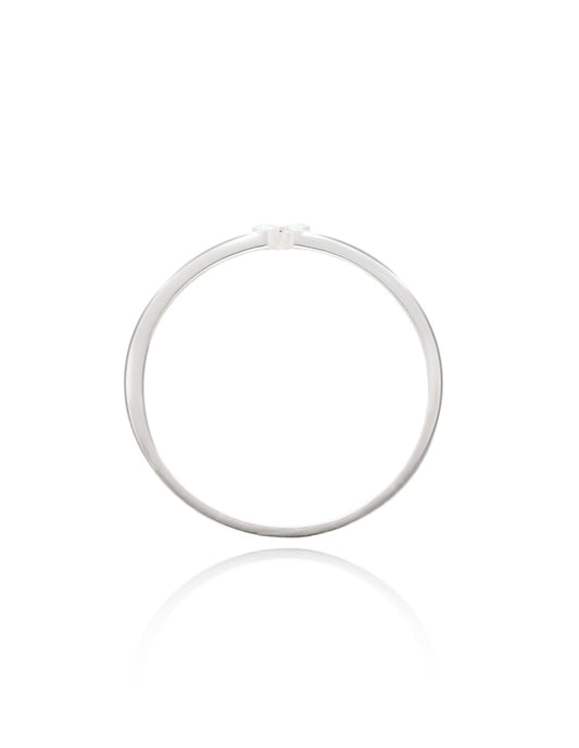 Angeline Ring in 14k White Gold with Diamonds