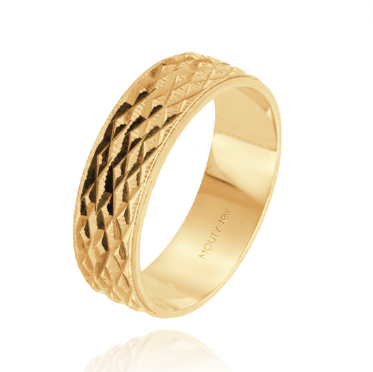 Mateo Ring in 10k Yellow Gold