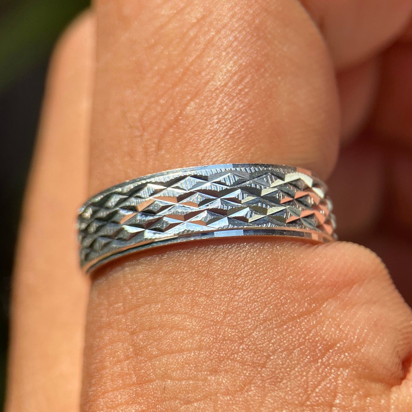 Mateo Diamond Ring in Silver 