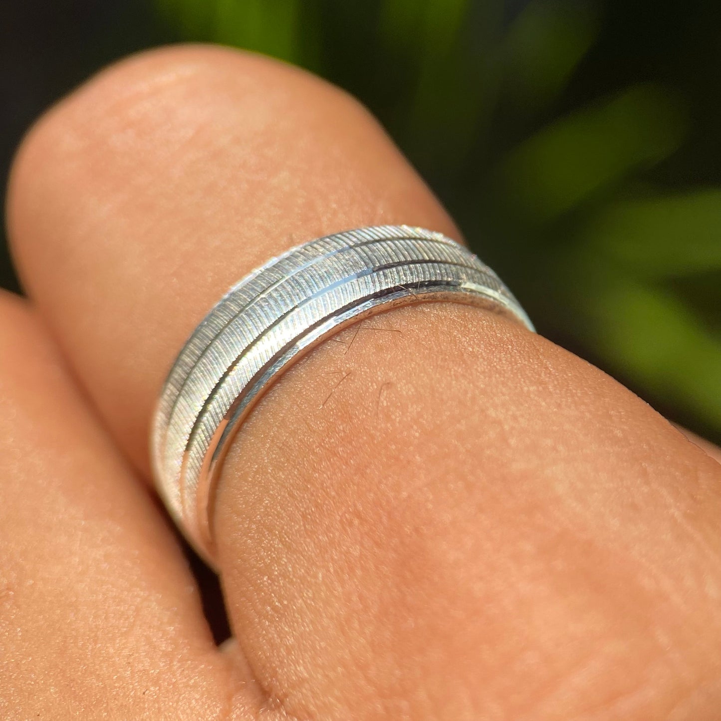 Ethan Diamond Ring in Silver 