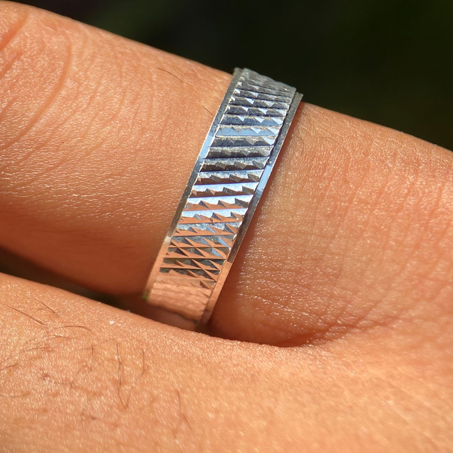 Liam Diamond Ring in Silver 