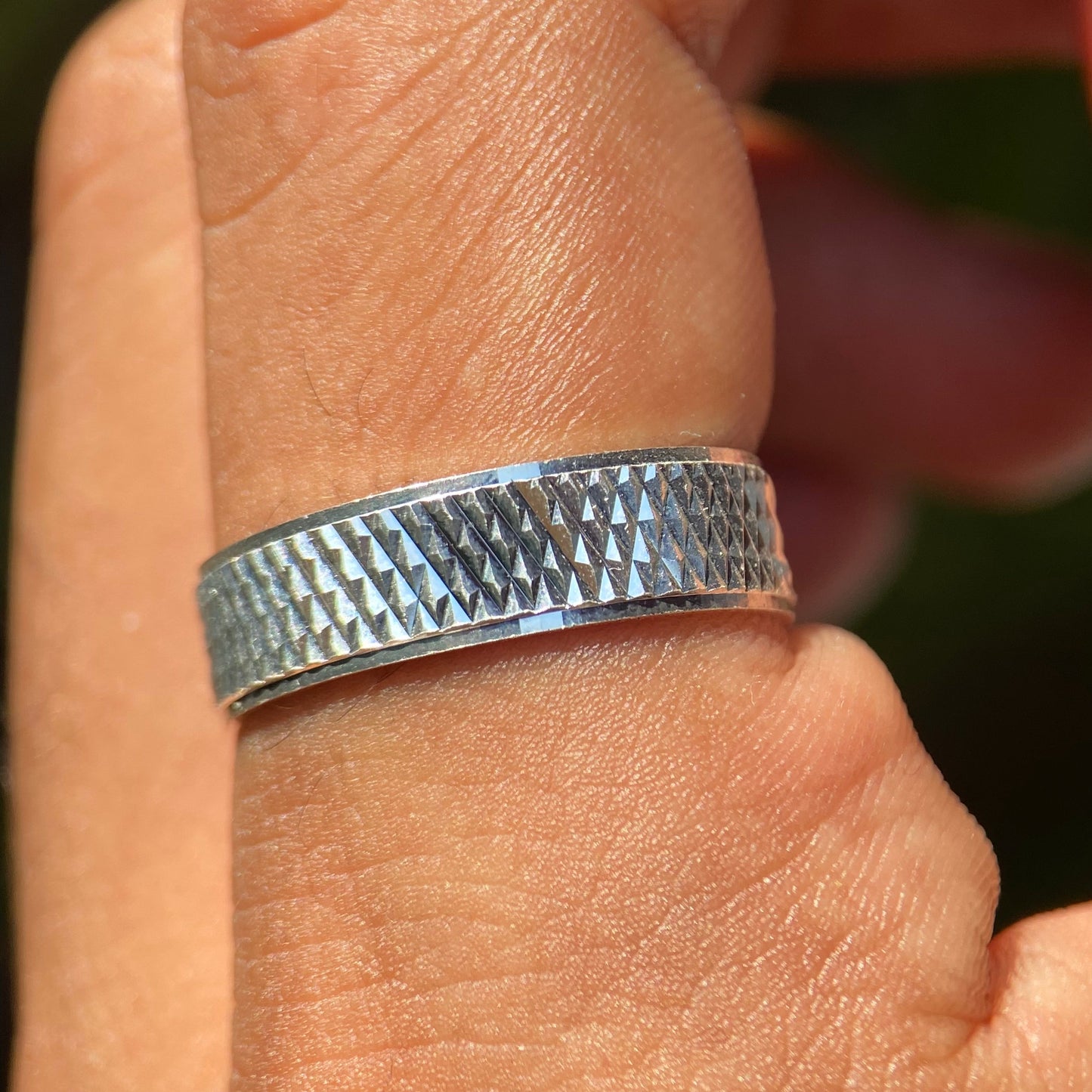 Liam Diamond Ring in Silver 